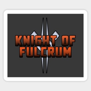 Knight of Fulcrum Sticker